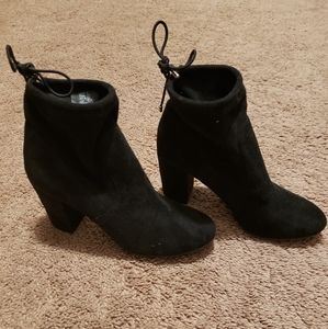 Christian Siriano black boots